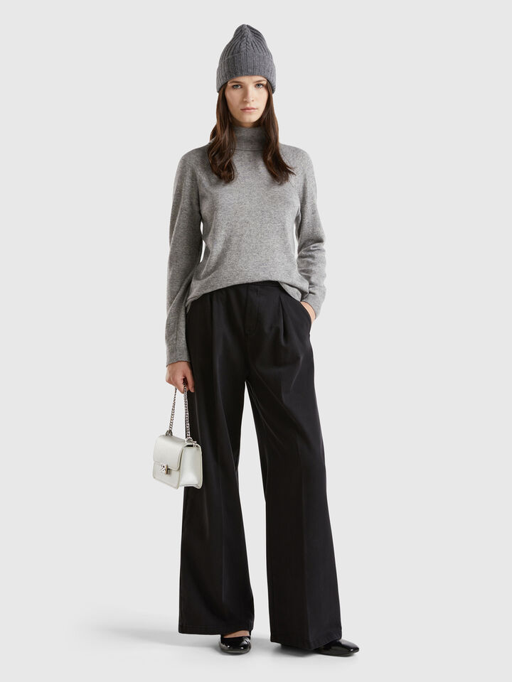 TURTLE NECK SWEATER Femme image number 3
